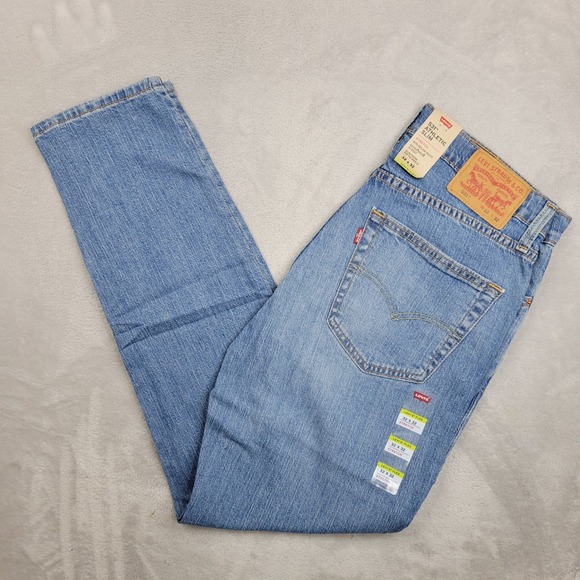 Levis 531 Jeans Mens 32x32 Denim Pant Athletic Slim Flex Stretch Hip 854940111 - Picture 1 of 7
